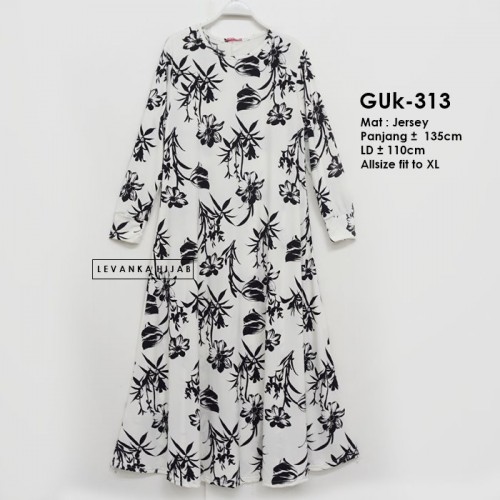 GUk-313 Gamis Payung GUk